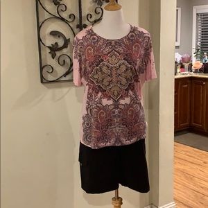Black Lane Bryant shorts